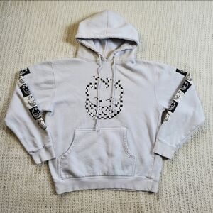 VTG Y2K Spitfire Wheels Skateboarding Hoodie Sweatshirt Men's Small Skater